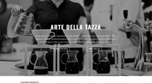 Parisi Artisan Coffee - screenshot